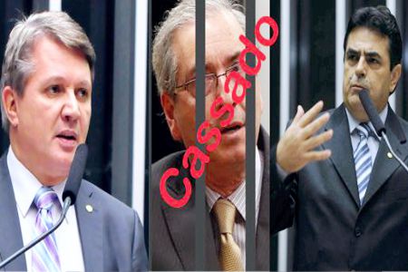 Jaiminho Martins  e Domingos Sávio prometem votar pela CASSAÇÃO de  Cunha (PMDB)